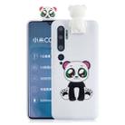 For Xiaomi Mi Note 10 Cartoon Shockproof TPU Protective Case with Holder(Bracket Panda) - 1