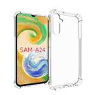 For Samsung Galaxy A24 Shockproof Non-slip Thickening TPU Phone Case(Transparent) - 1