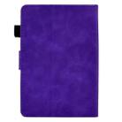 For Amazon Kindle Paperwhite 5 Peony Butterfly Embossed Leather Smart Tablet Case(Purple) - 3