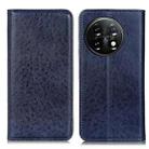 For OnePlus 11 5G Magnetic Crazy Horse Texture Leather Phone Case(Blue) - 1