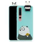 For Xiaomi Mi 10 Cartoon Shockproof TPU Protective Case with Holder(Bracket Striped Bear) - 1