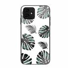 For Honor Play6C Colorful Painted Glass Phone Case(Banana Leaf) - 1