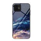 For Honor Play6C Colorful Painted Glass Phone Case(Starry Sky) - 1