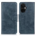 For OnePlus Nord CE 3 Lite Mirren Crazy Horse Texture Leather Phone Case(Blue) - 1