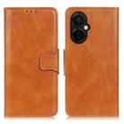 For OnePlus Nord CE 3 Lite Mirren Crazy Horse Texture Leather Phone Case(Brown) - 1