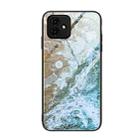 For Honor Play6C Marble Pattern Glass Phone Case(Beach) - 1