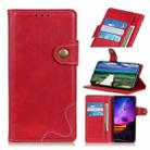 For OnePlus 11 5G S-Type Stitching Calf Texture Leather Phone Case(Red) - 1