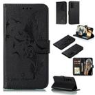 For Huawei Honor 30 Litchi Texture Feather Embossing Pattern Horizontal Flip Leather Case with Holder & Card Slots & Wallet & Photo Frame & Lanyard(Black) - 1