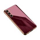For Samsung Galaxy S23 5G GKK Electroplating TPU Full Coverage Phone Case(Red) - 1