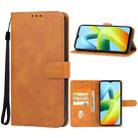 For Xiaomi Redmi A2 Leather Phone Case(Brown) - 1