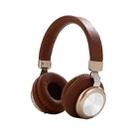 BT1616 HIFI Wireless Stereo Bass Noise Reduction Gaming Headset with Microphone(Brown) - 1