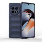 For OnePlus ACE 5G Magic Shield TPU + Flannel Phone Case(Dark Blue) - 1