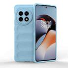 For OnePlus ACE 5G Magic Shield TPU + Flannel Phone Case(Light Blue) - 1