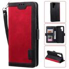 For Huawei P30 Pro Retro Splicing Horizontal Flip Leather Case with Card Slots & Holder & Wallet(Red) - 1