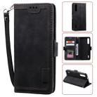 For Xiaomi 9 Lite Retro Splicing Horizontal Flip Leather Case with Card Slots & Holder & Wallet(Black) - 1
