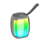 HOPESTAR P50 mini TWS Outdoor RGB Light IPX6 Waterproof Bluetooth Speaker(Grey) - 1