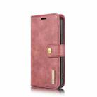 For iPhone 12 Pro Max DG.MING Crazy Horse Texture Detachable Magnetic Leather Case(Red) - 2
