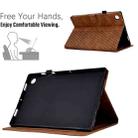 For Huawei MatePad T10 / T10S / Honor Tablet 6 Rhombus Embossed Leather Tablet Case(Brown) - 3