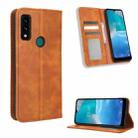 For AT&T Maestro 3 U626AA Magnetic Buckle Retro Texture Leather Phone Case(Brown) - 1