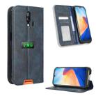 For Blackview BV7200 Magnetic Buckle Retro Texture Leather Phone Case(Blue) - 1