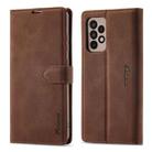 For Samsung Galaxy A54 5G Forwenw F1 Series Matte Strong Magnetism Leather Phone Case(Brown) - 1