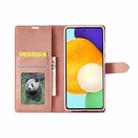 For Samsung Galaxy A54 5G Forwenw F1 Series Matte Strong Magnetism Leather Phone Case(Rose Gold) - 4