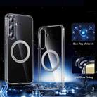 For Samsung Galaxy S24+ 5G Transparent Frosted MagSafe Phone Case - 2