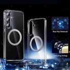 For Samsung Galaxy S24 FE 5G Transparent Frosted MagSafe Phone Case - 2