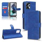 For Motorola Moto G13 / G23 / G53 Skin Feel Magnetic Flip Leather Phone Case(Blue) - 1