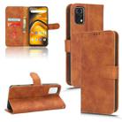 For UMIDIGI A13 Pro 5G Skin Feel Magnetic Flip Leather Phone Case(Brown) - 1