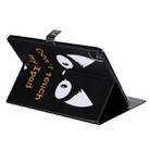 For iPad Pro 12.9 (2020) Colored Drawing Horizontal Flip Leather Tablet Case with Holder & Card Slot & Wallet(Cat Ears) - 5