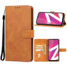 For Lava Z2 Max Leather Phone Case(Brown) - 1