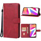 For Lava Z3 Leather Phone Case(Red) - 1