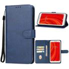 For Lava Z61 Pro Leather Phone Case(Blue) - 1