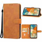 For Samsung Galaxy A23 5G Leather Phone Case(Brown) - 1