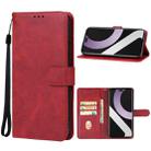 For Xiaomi Civi 3 Leather Phone Case(Red) - 1