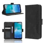 For AT&T Maestro 3 U626AA Skin Feel Calf Texture Card Slots Leather Phone Case(Black) - 1