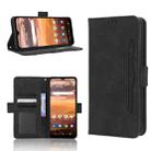 For AT&T Motivate Max U668AA Skin Feel Calf Texture Card Slots Leather Phone Case(Black) - 1