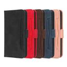 For OPPO Reno8 T 4G Skin Feel Calf Texture Card Slots Leather Phone Case(Red) - 7