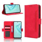 For Infinix Hot 20 Play Skin Feel Calf Texture Card Slots Leather Phone Case(Red) - 1