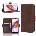 For Xiaomi Redmi 12C / 11A Skin Feel Calf Texture Card Slots Leather Phone Case(Brown) - 1