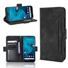 For Kyocera Android One S10 Skin Feel Calf Texture Card Slots Leather Phone Case(Black) - 1