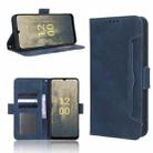 For Nokia C31 Skin Feel Calf Texture Card Slots Leather Phone Case(Blue) - 1