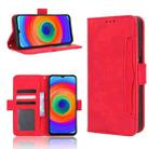 For Ulefone Note 14 Skin Feel Calf Texture Card Slots Leather Phone Case(Red) - 1