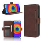 For Ulefone Note 14 Skin Feel Calf Texture Card Slots Leather Phone Case(Brown) - 1