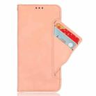 For Honor 80 GT Skin Feel Calf Texture Card Slots Leather Phone Case(Pink) - 3