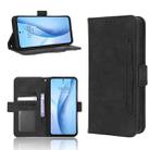 For ZTE Libero 5G III Skin Feel Calf Texture Card Slots Leather Phone Case(Black) - 1