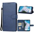 For Kyocera Android One S10 Leather Phone Case(Blue) - 1