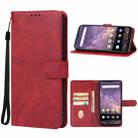 For Wiko Voix U616AT Leather Phone Case(Red) - 1