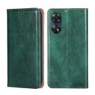 For OPPO Reno8 T 4G Gloss Oil Solid Color Magnetic Leather Phone Case(Green) - 1